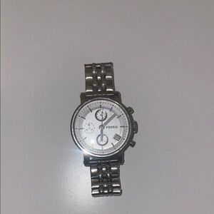 Fossil Stainless Steel Chronograph Watch